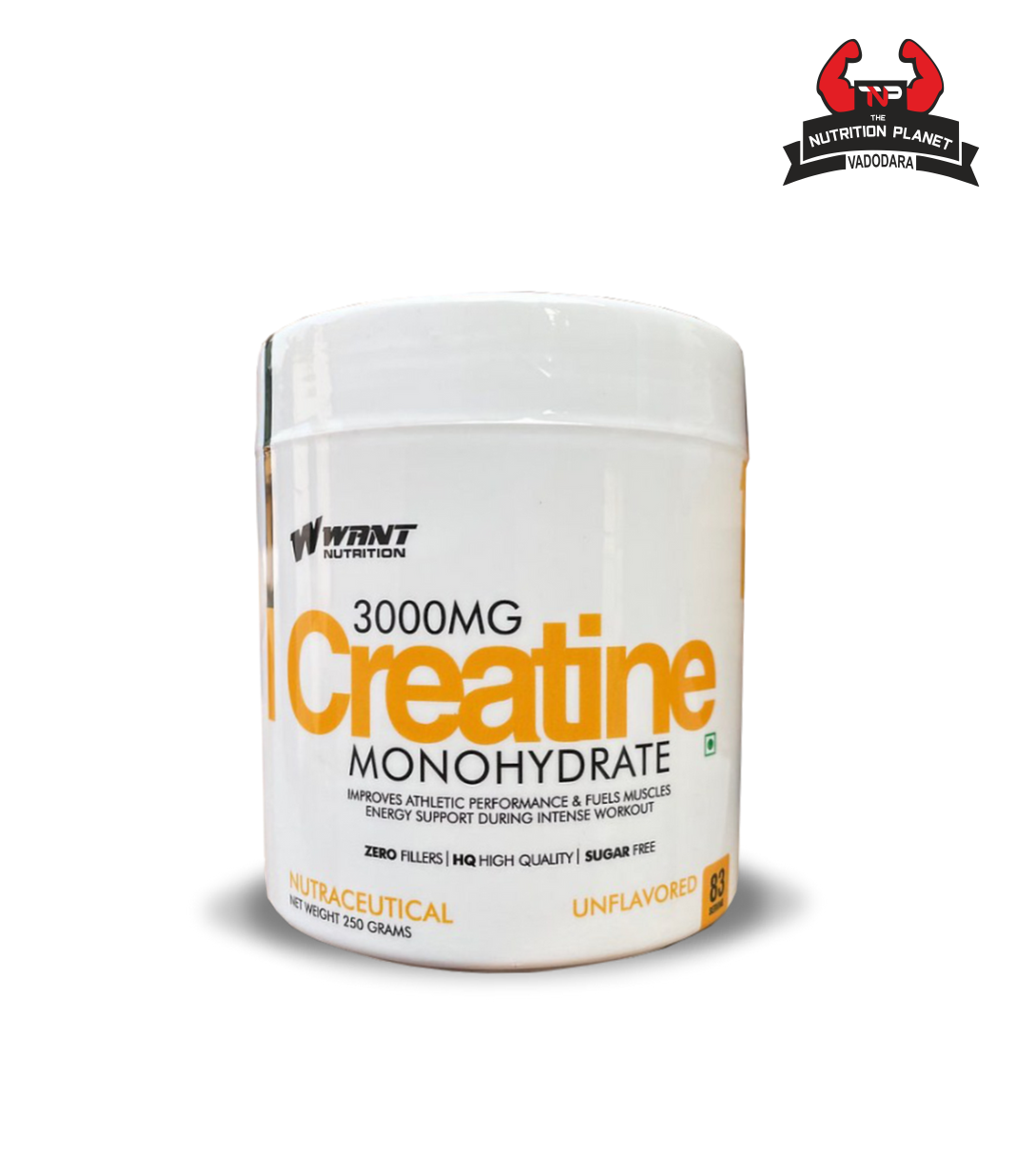 Want Nutrition CREATINE 3000MG with official Authentic Tag